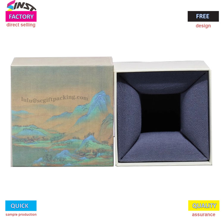 Подаръчна кутия за чаша отпечатва културата в детайли