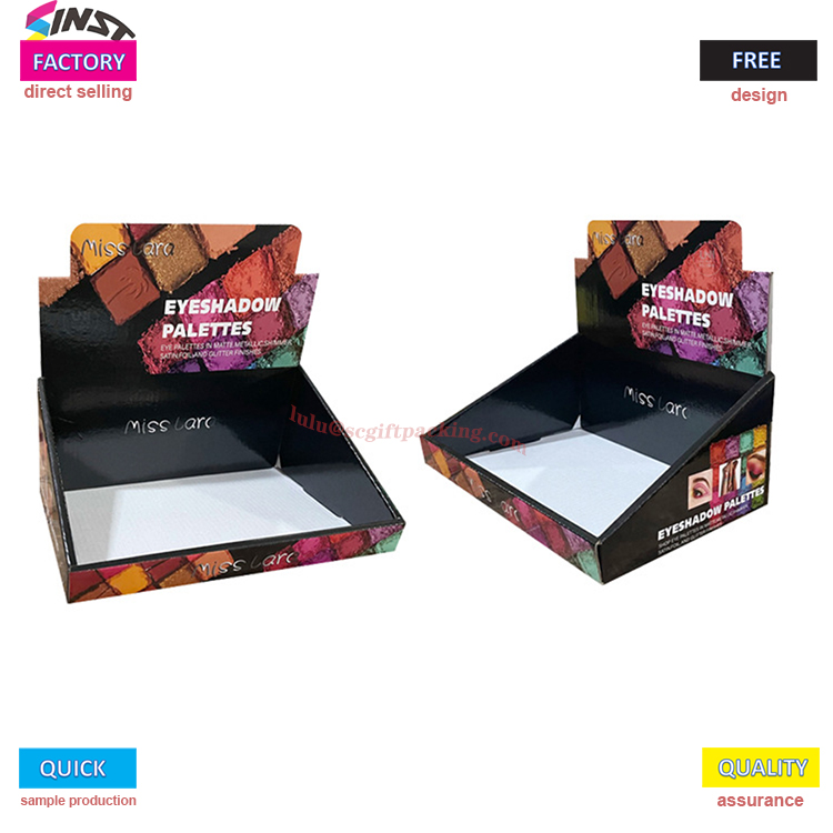 Липсва ли магазинът за грим магическо оръжие за привличане на трафик? Не е ли отговорът тази мултифункционална кутия за показване на прахообразен руж?