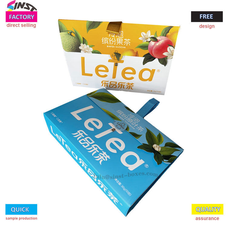 Кутия за карти с плодов чай ​​Cold Brew